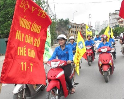 Đoàn Thanh niên Chi cục Dân số - KHHGĐ Hà Nội hưởng ứng Ngày...