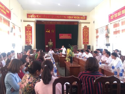 Tọa đàm tìm giải pháp hoàn thành các chỉ tiêu công tác dân số năm 2019 tại huyện Mỹ Đức