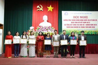 Thường Tín tổng kết công tác Dân số năm 2019