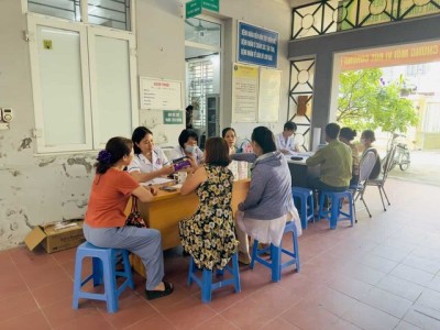 Huyện Đan Phượng triển khai Chiến dịch tăng cường tuyên truyền, vận động lồng ghép cung cấp dịch vụ về Dân số tại các xã thị trấn năm 2023