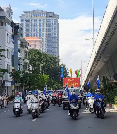 Cầu Giấy: Tổ chức nhiều hoạt động hưởng ứng Ngày Dân số thế...