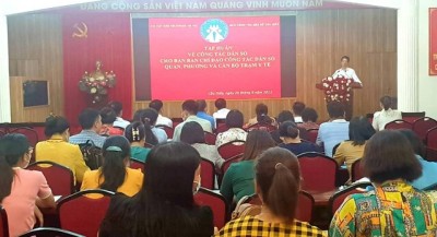 Cầu Giấy: Tập huấn công tác dân số trong tình hình mới cho Ban Chỉ đạo công tác Dân số