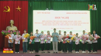 Hà Nội biểu dương trẻ em gái chăm ngoan, học giỏi